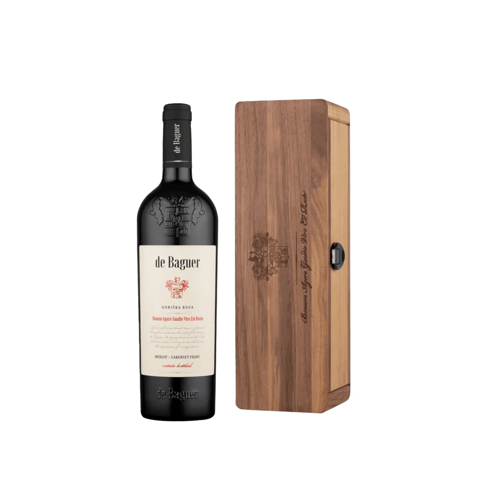 [DX8630] Vino Merlot - Cabernet Franc de Baguer Klet Brda 0,75 L + WB