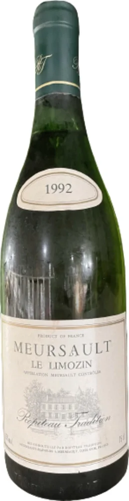 [DX5587] Meursault le Limozin Ropiteau Tradition 1992 0,75 L