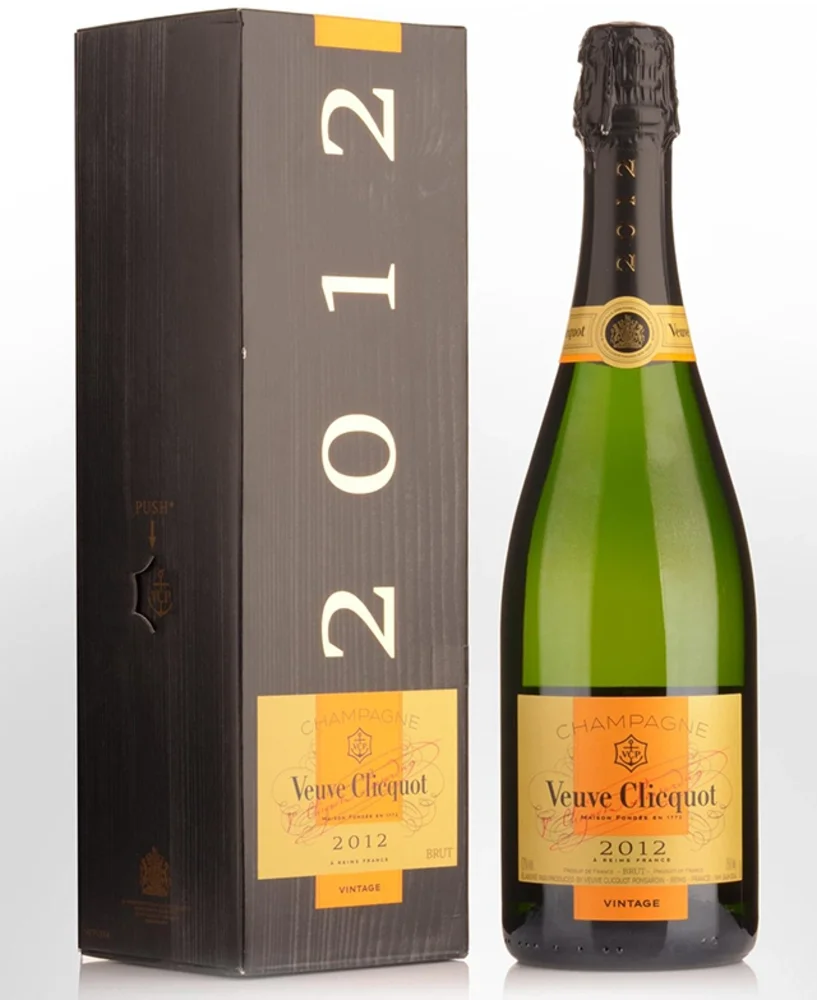 [DX8951] Champagne Veuve Clicquot Vintage 2012 poklon kutija 0,75 L