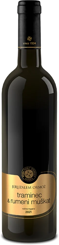 [DX4267] Puklavec Family Wines Traminec & Žuti muškat Zlata linija Jeruzalem Ormož 2021 0,75 L