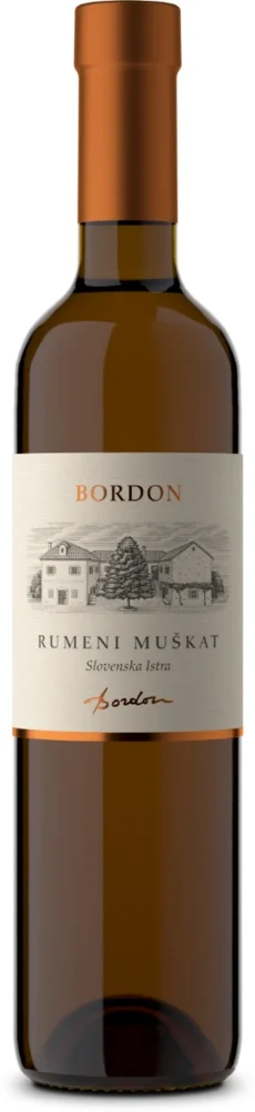 [DX6740] Bordon Žuti muškat poluslatko 2019 0,5 L