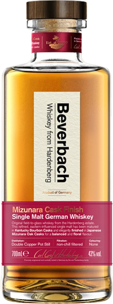 [DX9200] Viski Beverbach Mizunara cask Single malt 0,7 L