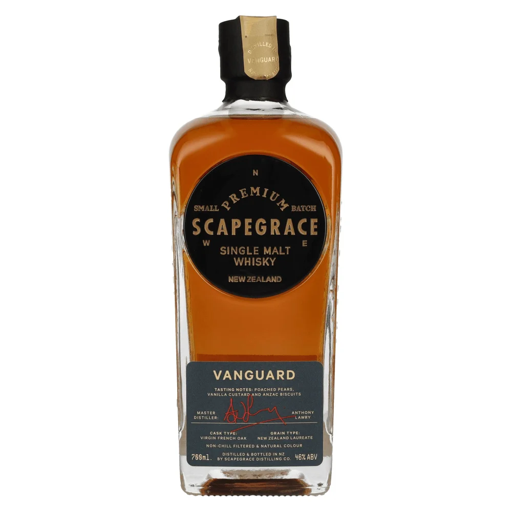 [DX3863] Viski Scapegrace VANGUARD Newzealand Small Batch Single Malt 0,7 L