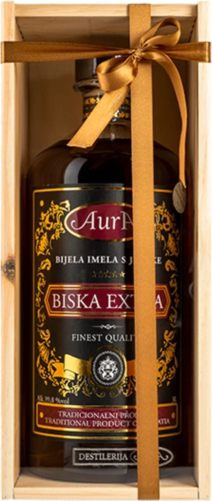 [DX3109] Voćna rakija Biska Extra Aura poklon kutija 3 L