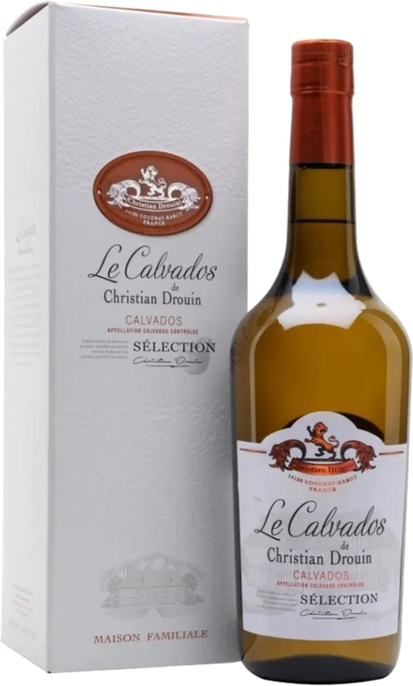 [DX9611] Voćna rakija Calvados Christian Drouin Selection poklon kutija 0,7 L