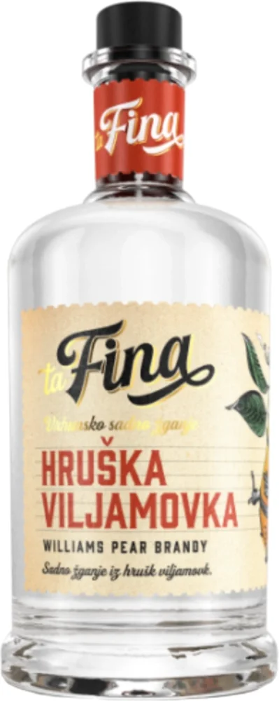 [DX5692] Voćna rakija Kruška viljamovka taFina 0,7 L