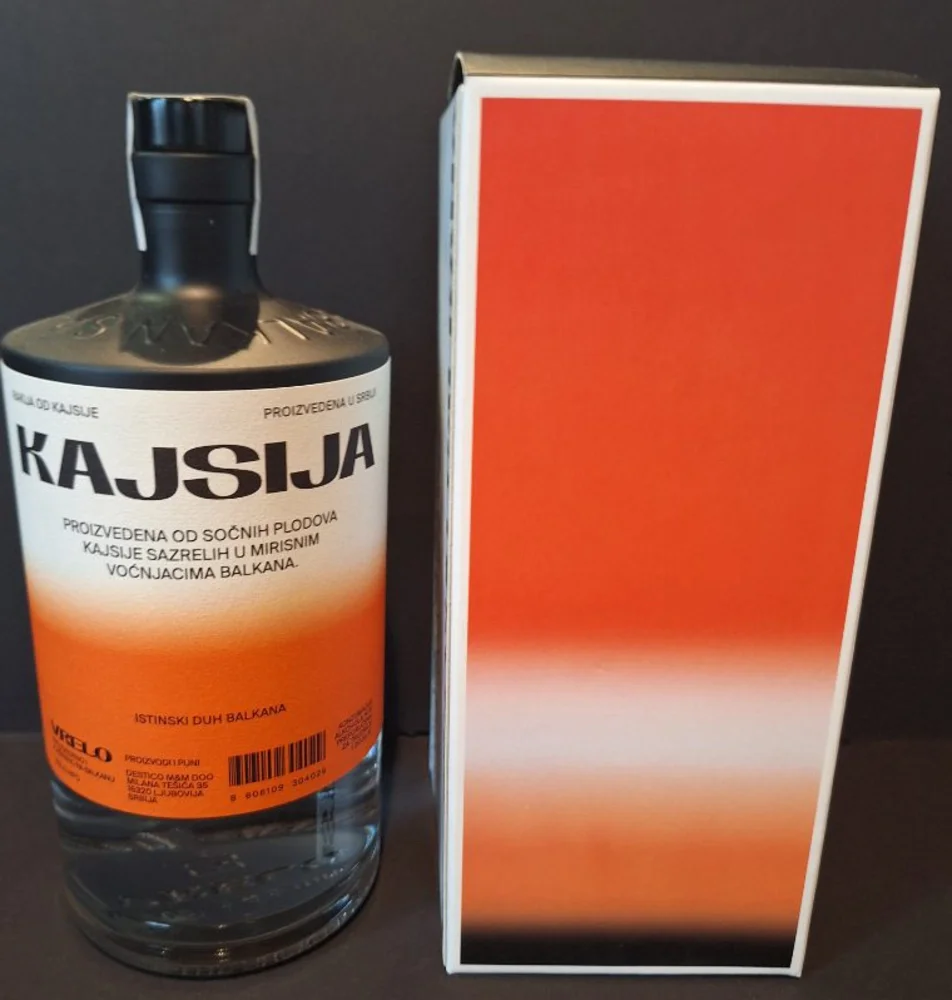 [DX6208] Voćna rakija Rakija Marelica Vrelo poklon kutija 0,7 L