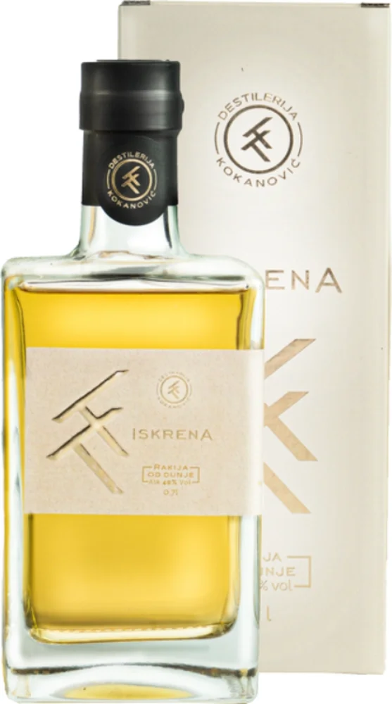 [DX5976] Voćna rakija Rakija od Dunje ISKRENA poklon kutija 0,7 L
