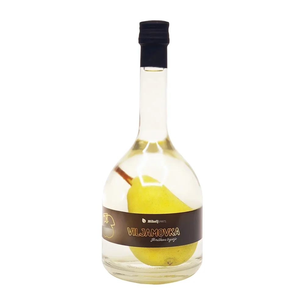 [DX3068] Voćna rakija Viljamovka s kruškom Primož Mikelj 0,7 L