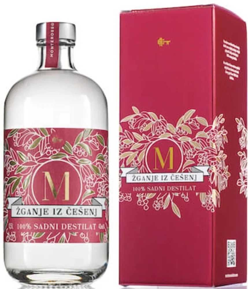 [DX6378] Voćna rakija od trešanja Monterosso poklon kutija 0,5 L