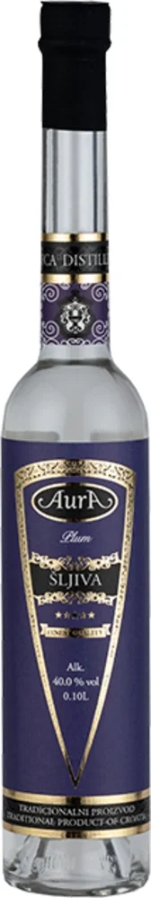 [DX9190] Voćna rakija Šljiva (sliva) Aura 0,1 L