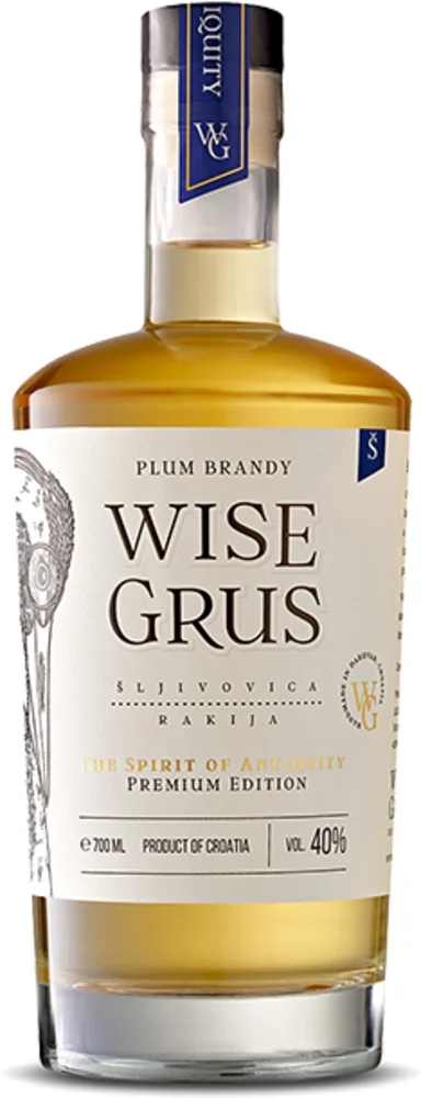 [DX6742] Voćna rakija Šljivovica rakija Wise Grus 0,7 L