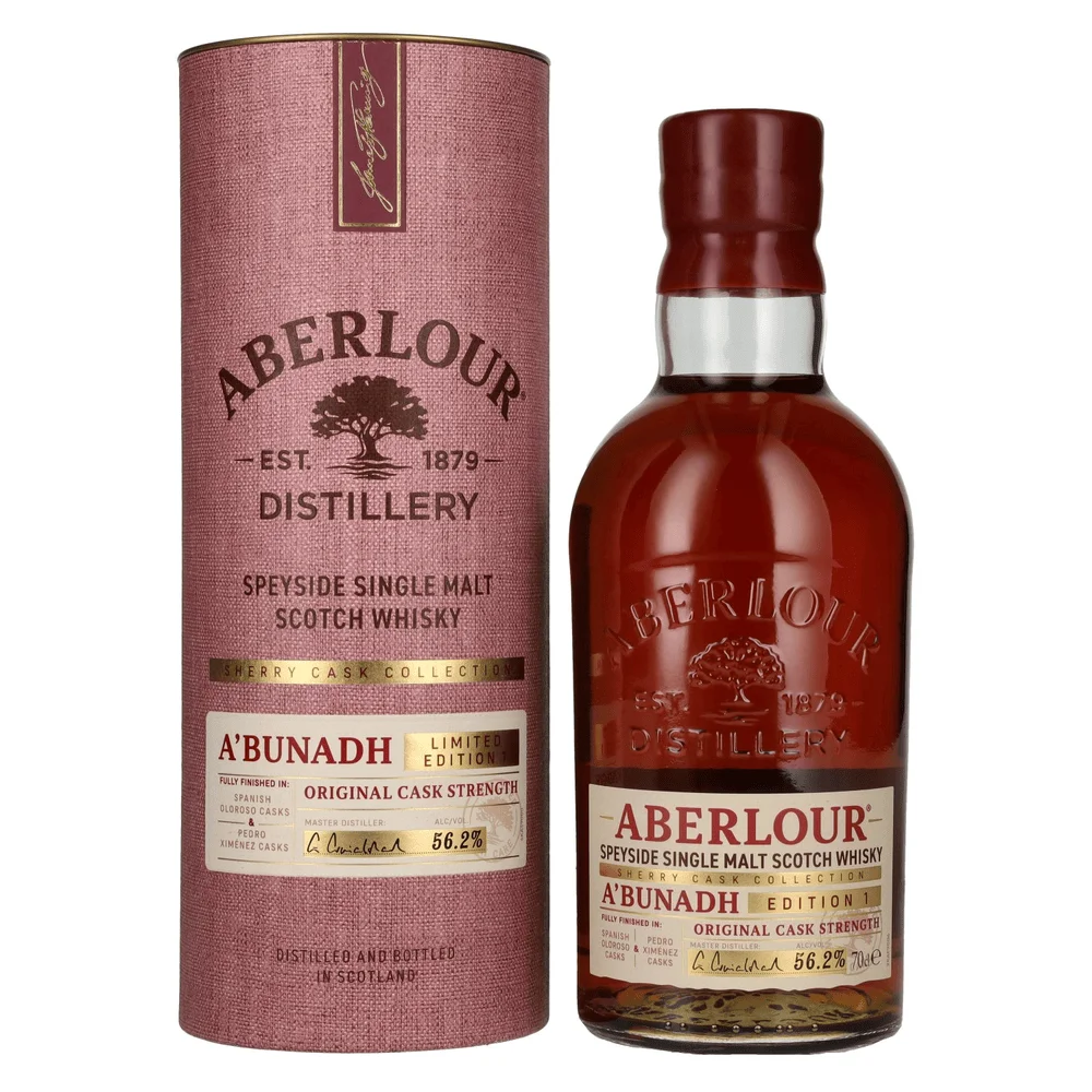 [DX10064] Škotski viski Aberlour Original Cask Strength Sherry Cask Collection Limited Edition 1 poklon kutija 0,7 L
