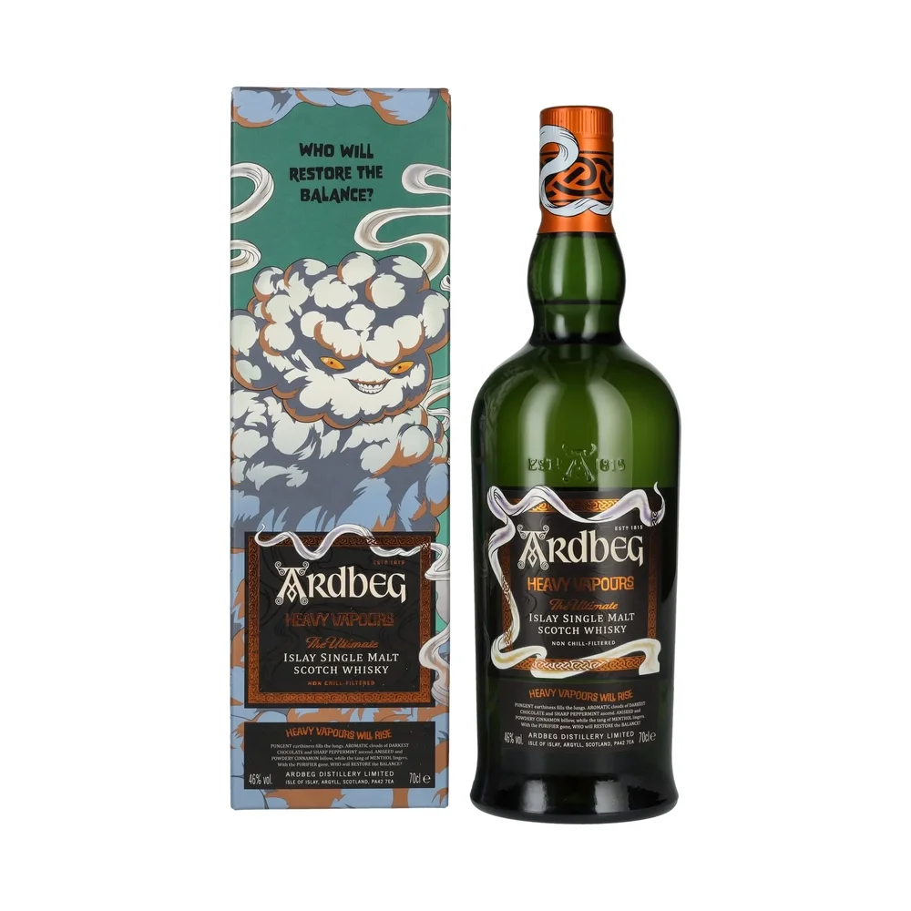 [DX12269] Škotski viski Ardbeg HEAVY VAPOURS Islay Single Malt poklon kutija 0,7 L