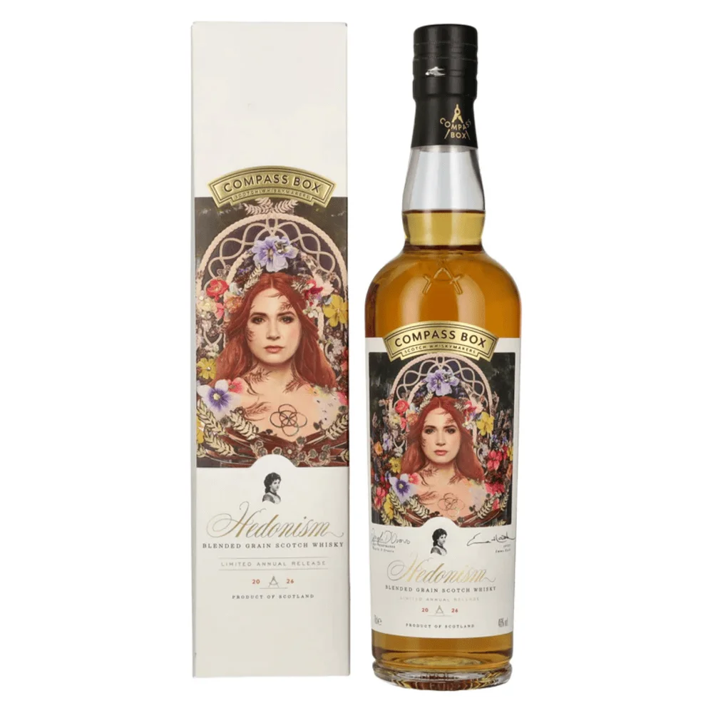 [DX11972] Škotski viski Compass Box Hedonism Limited Annual Release 2026 Edition poklon kutija 0,7 L