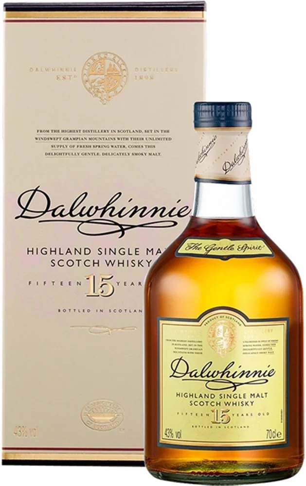 [DX9300] Škotski viski Dalwhinnie 15 YO poklon kutija 0,7 L