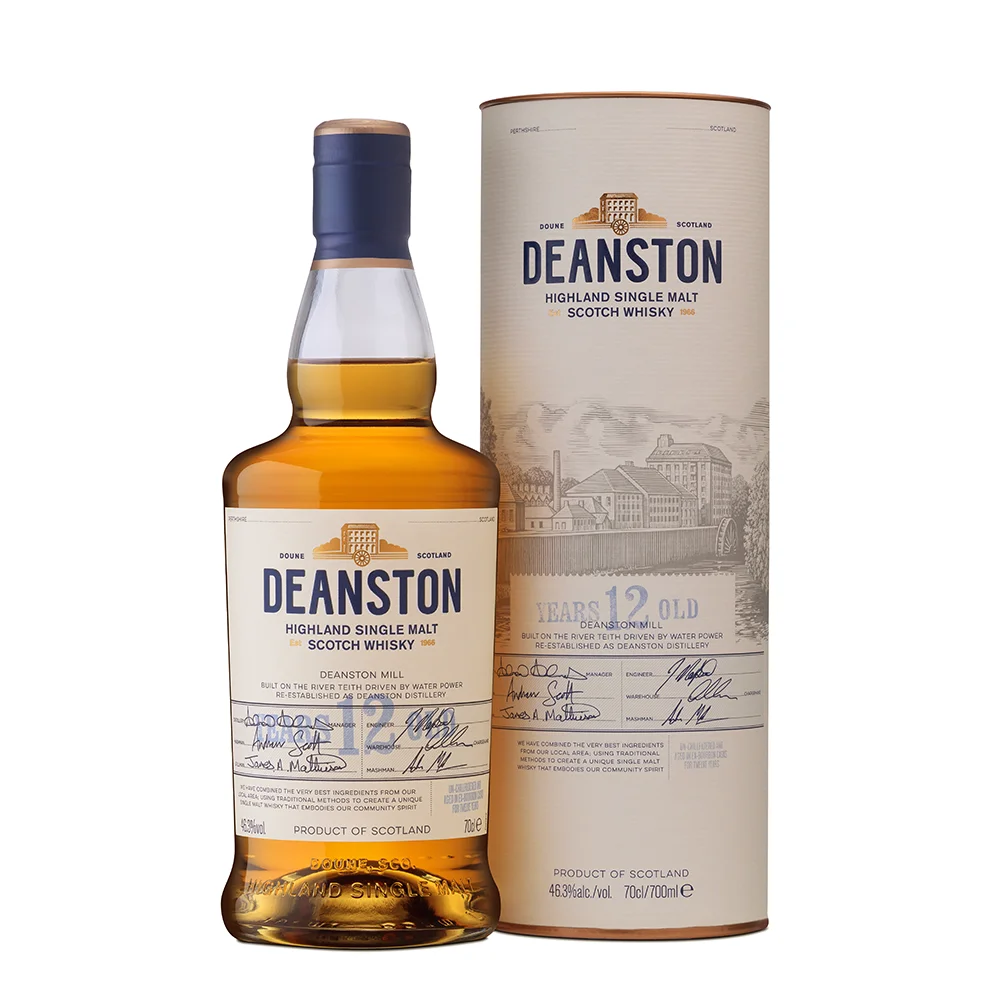 [DX8923] Škotski viski Deanston 12 years old 0,7 L