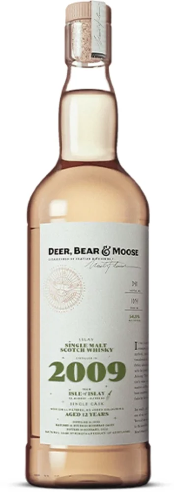 [DX4219] Škotski viski Deer, Bear & Moose Isle of Islay 2009 0,75 L