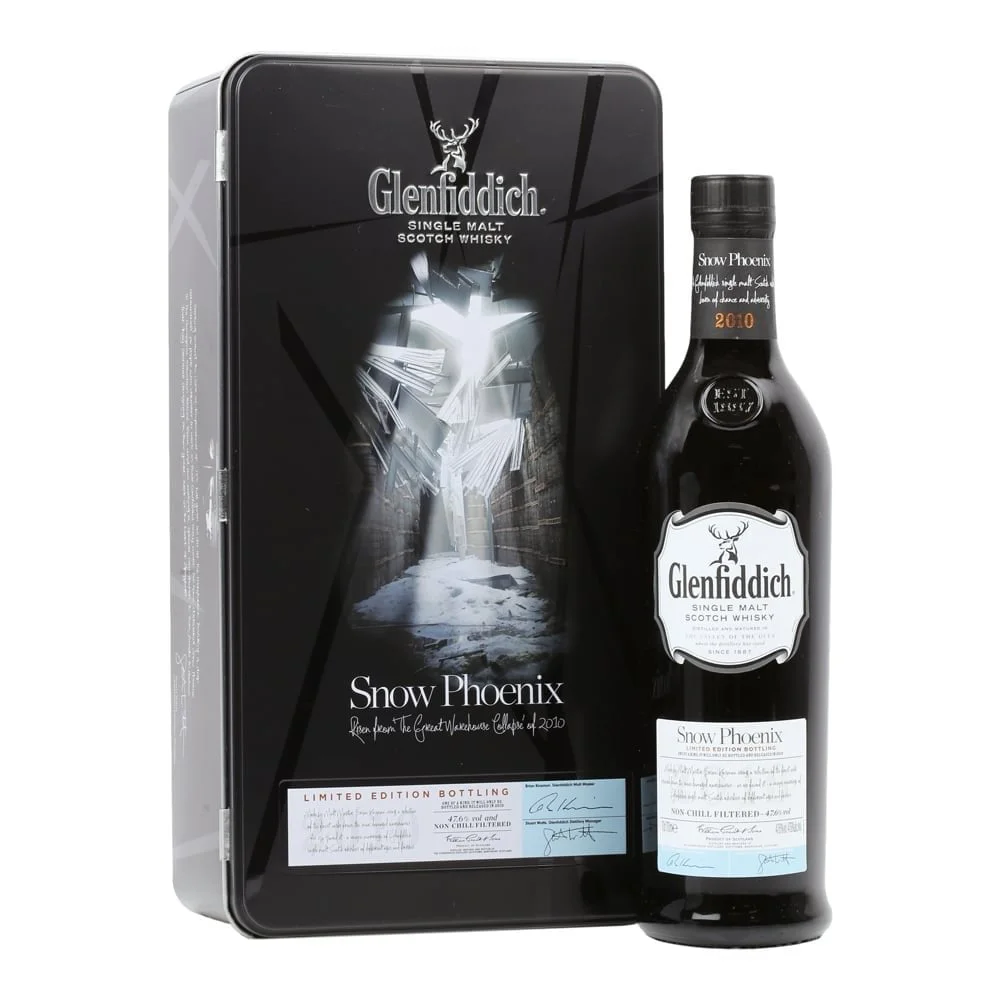 [DX5825] Škotski viski Glenfiddich Limited Edition Snow Phoenix poklon kutija 0,7 L