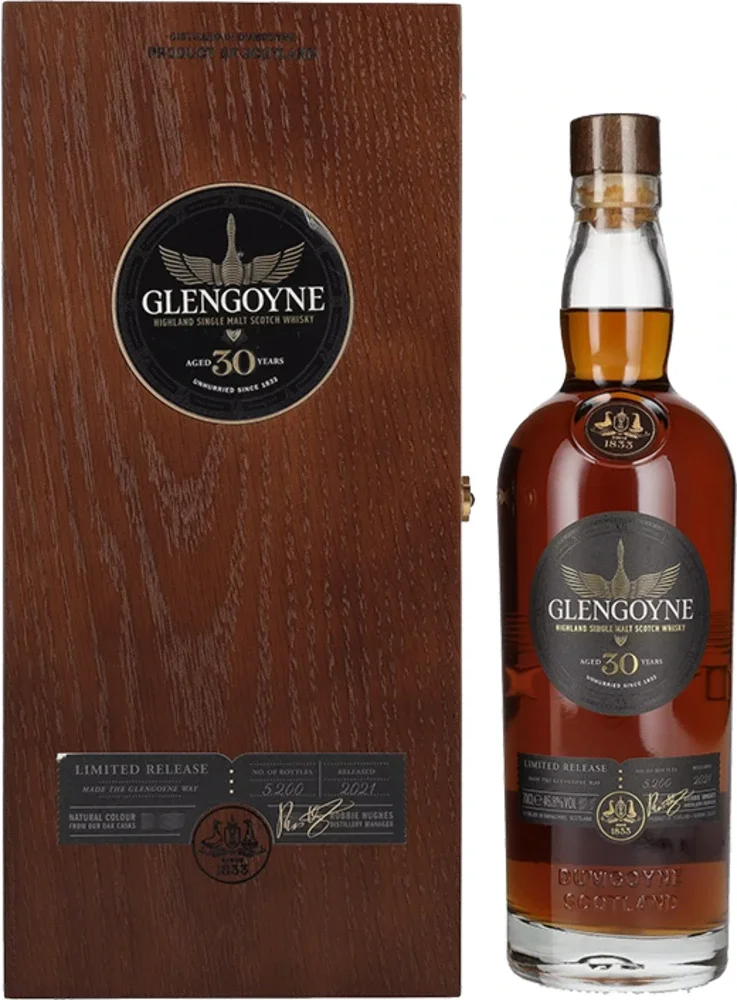 [DX2260] Škotski viski Glengoyne 30 Y.O. poklon kutija 0,7 L