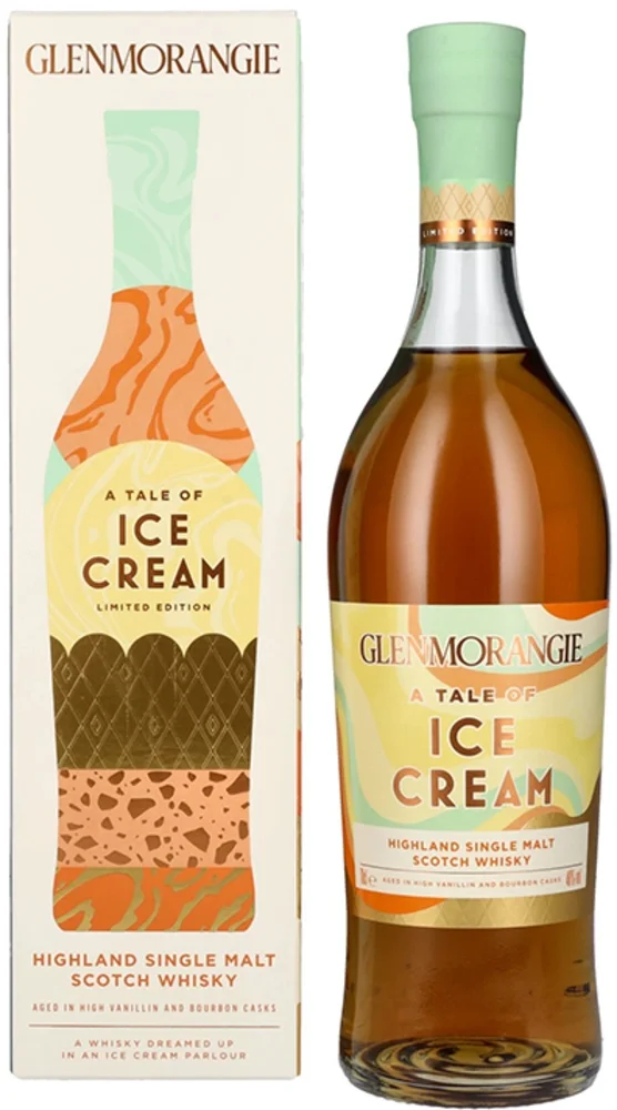 [DX7823] Škotski viski Glenmorangie A Tale of Ice Cream Single Malt limited poklon kutija 0,7 L