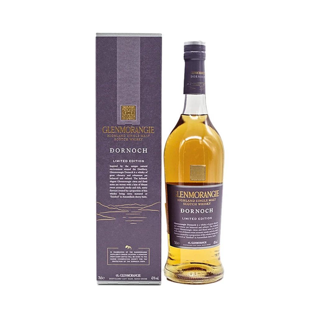 [DX969] Škotski viski Glenmorangie Dornoch Single Malt Limited Edition poklon kutija 0,7 L