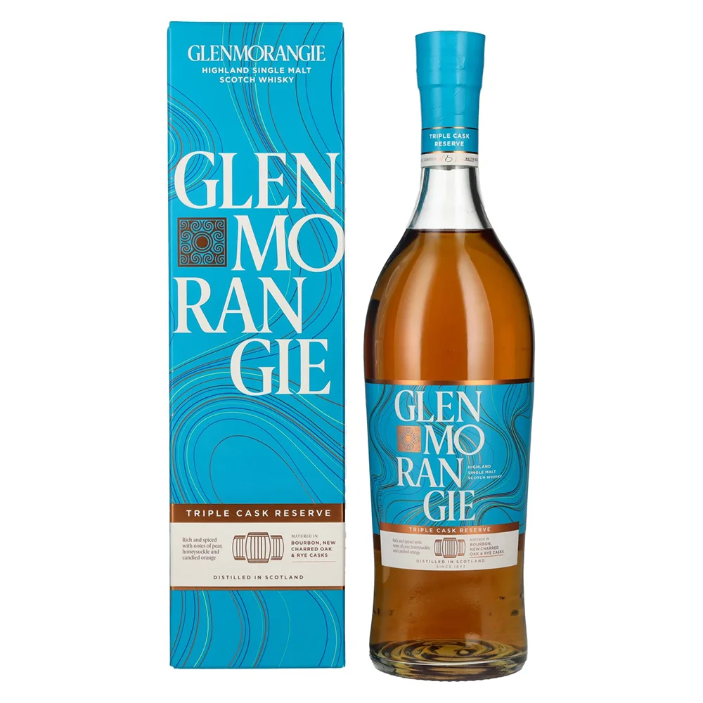 [DX5447] Škotski viski Glenmorangie Triple Cask Reserve poklon kutija 0,7 L