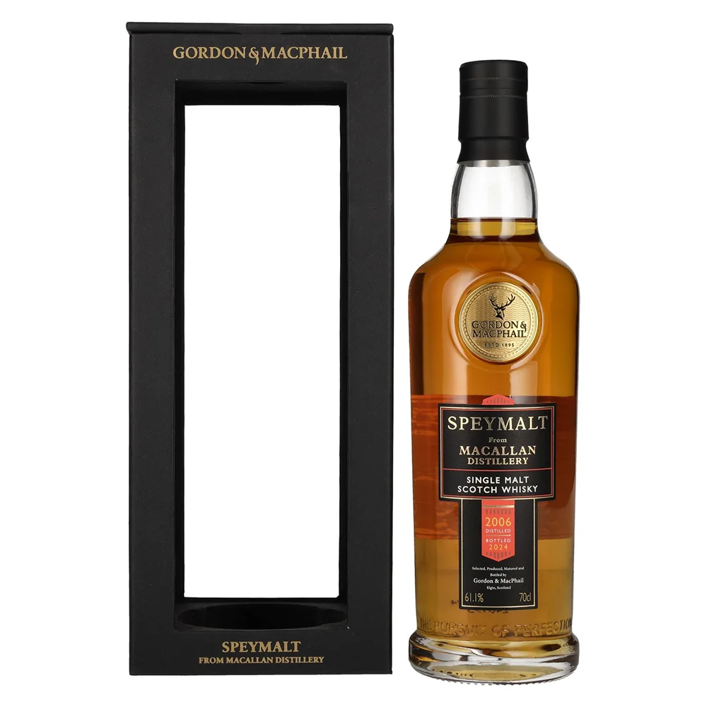 [DX6544] Škotski viski Gordon & MacPhail SPEYMALT Macallan Single Malt 2006 poklon kutija 0,7 L