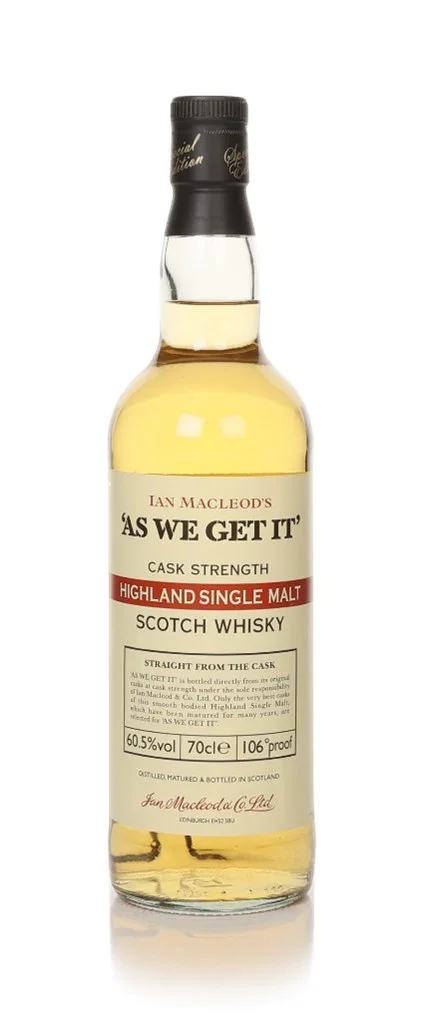 [DX6443] Škotski viski Ian MacLeod's As We Get It Highland Single Malt 0,7 L