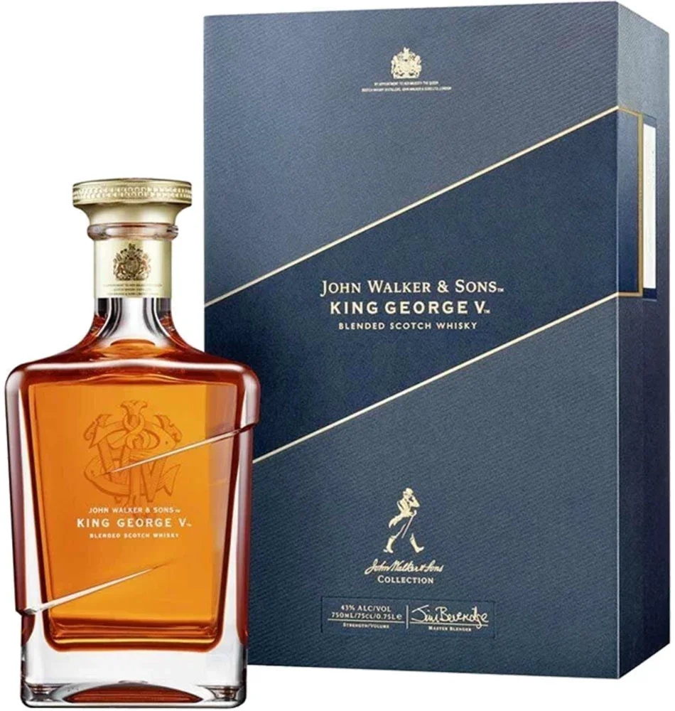 [DX246] Škotski viski Johnnie Walker & Sons King George V Blended poklon kutija 0,7 L