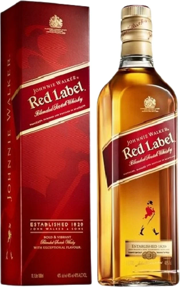 [DX2869] Škotski viski Johnnie Walker Red Label Whisky poklon kutija 0,7 L