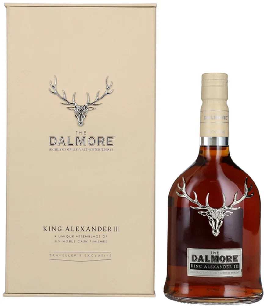 [DX1914] Škotski viski King Alexander III Higland Single Malt The Dalmore poklon kutija 0,7 L