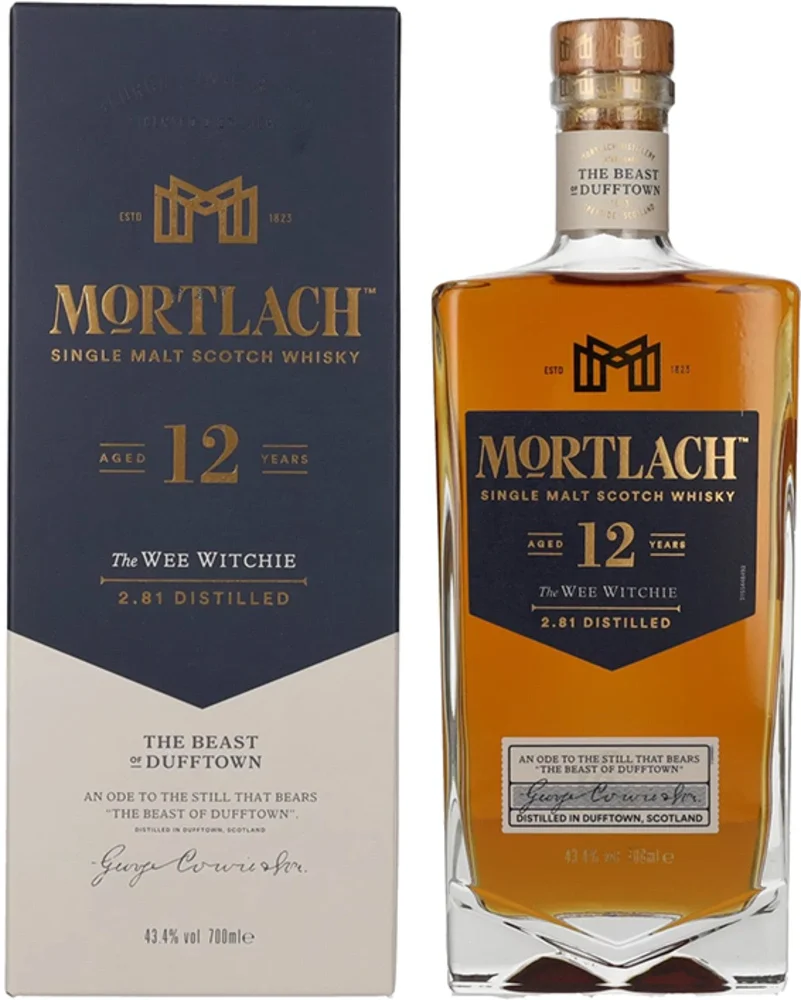 [DX5500] Škotski viski Mortlach 12y The WEE WITCHIE Single Malt poklon kutija 0,7 L