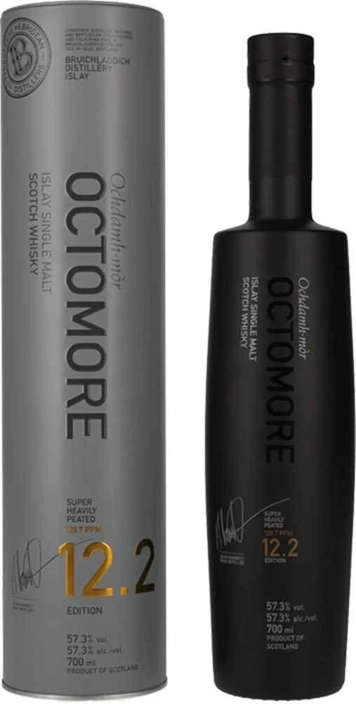 [DX4088] Škotski viski Octomore EDITION: 12.2 Super-Heavily Peated 2016 poklon kutija 0,7 L