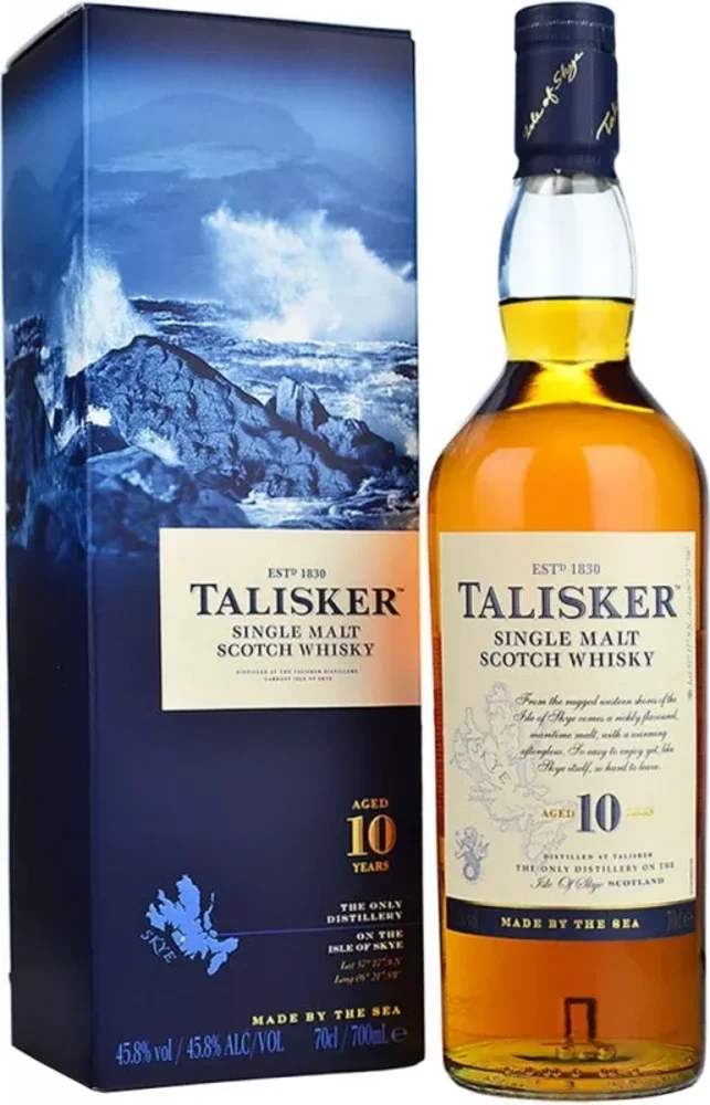 [DX234] Škotski viski Talisker 10 poklon kutija 0,7 L