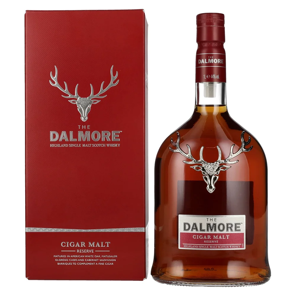 [DX3615] Škotski viski The Dalmore Cigar Malt Reserve Single Malt poklon kutija 1 L
