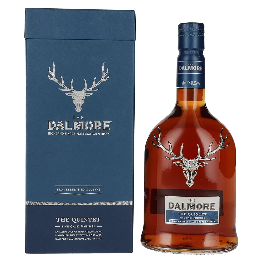[DX4888] Škotski viski The Dalmore The Quintet Highland Single Malt poklon kutija 0,7 L
