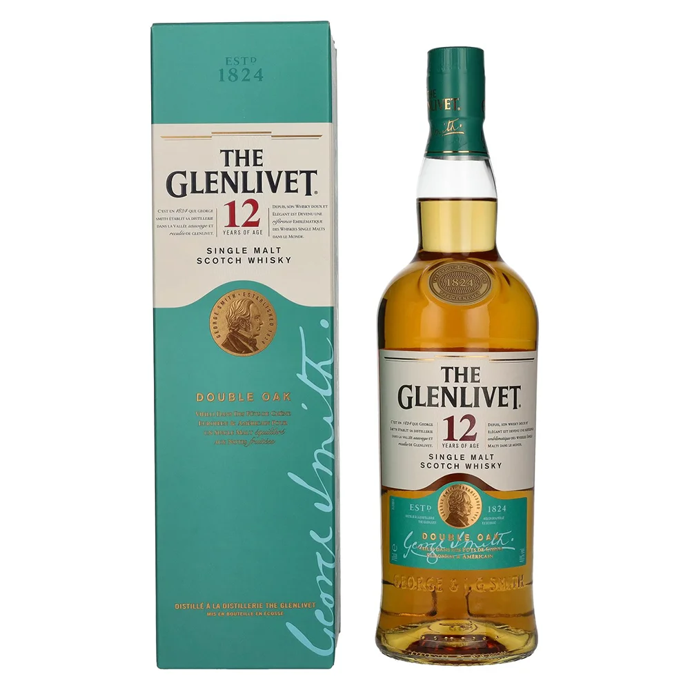 [DX1854] Škotski viski The Glenlivet 12y poklon kutija 0,7 L