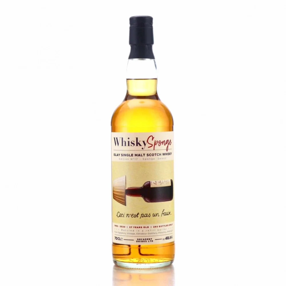 [DX271] Škotski viski WhiskySponge 27 Year Old 1992 Edition No.17 0,7 L