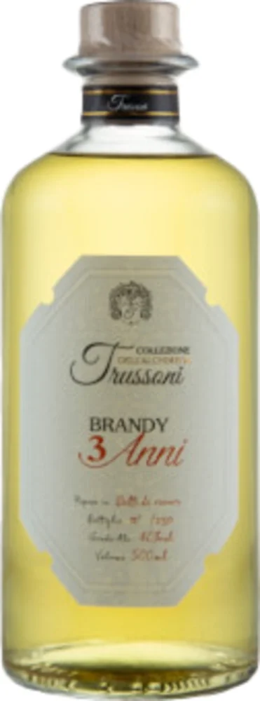 [DX7492] Rakija Brandy 3 Anni Collezione dell'Alchimista Trussoni 0,50 L