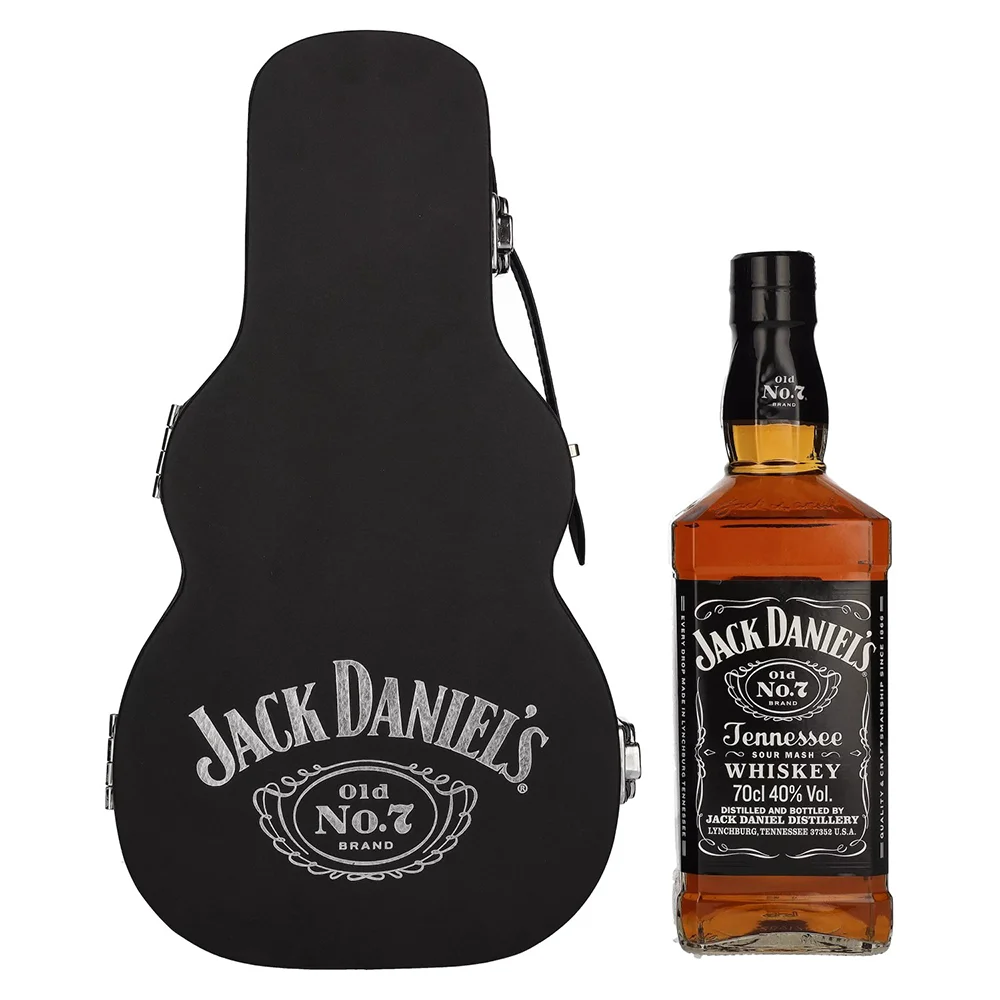 [DX6730] Američki viski Jack Daniel's Guitar Case Edition poklon kutija 0,7 L