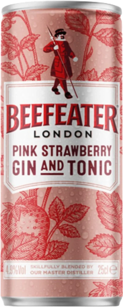 [DX4438] Gin Beefeater Pink & Tonic Rtd 0,25 L