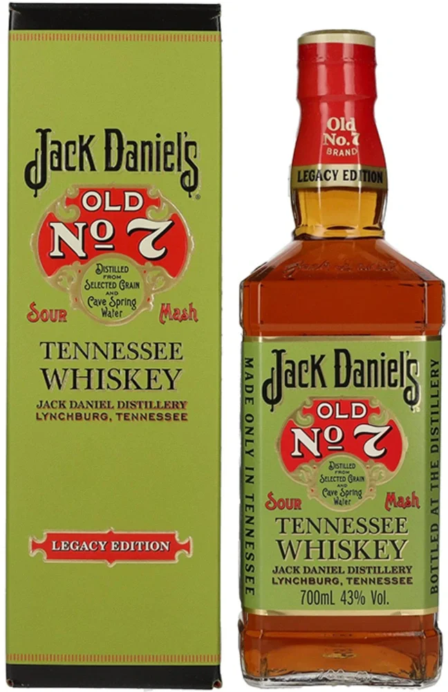 [DX1256] Američki viski Jack Daniel's Sour Mesh LEGACY EDITION No. 1 poklon kutija 0,7 L