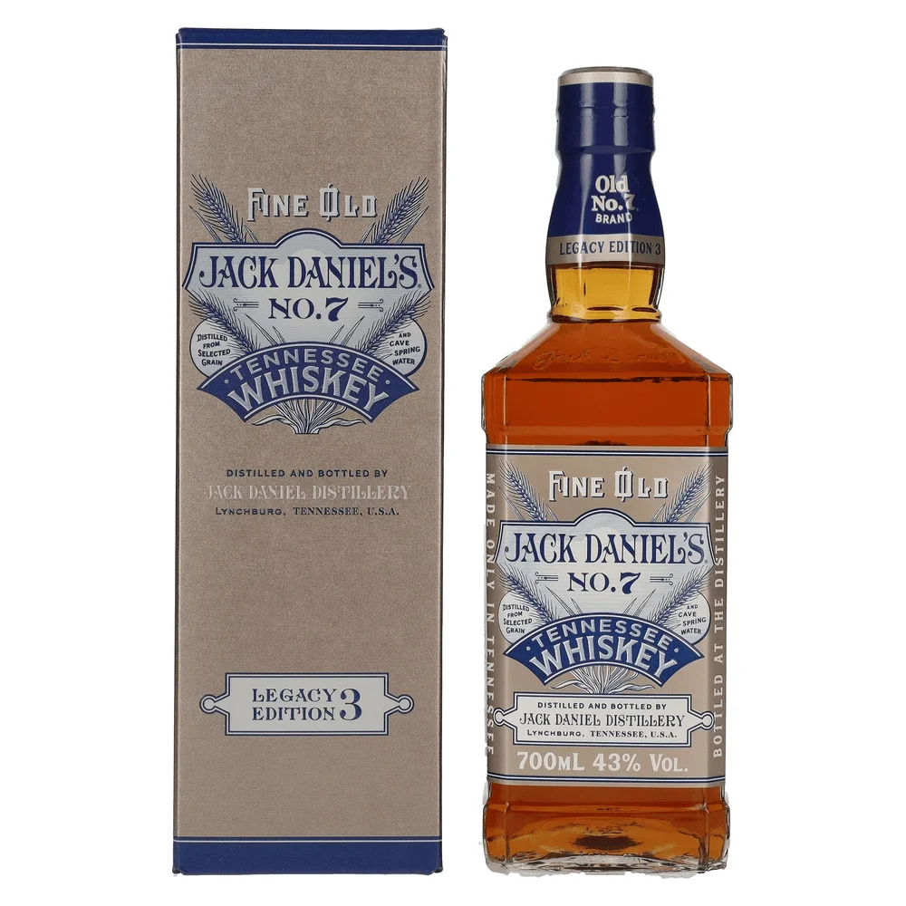 [DX9765] Američki viski Jack Daniel's Sour Mesh LEGACY EDITION No. 3 poklon kutija 0,7 L