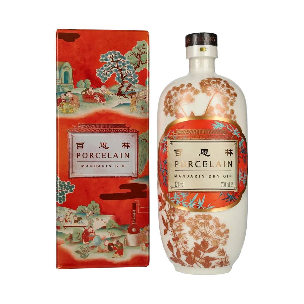 [DX12262] Gin Porcelain Shanghai Mandarin Dry poklon kutija 0,7 L