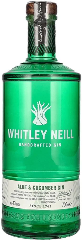 [DX8766] Gin Whitley Neill ALOE AND CUCUMBER 0,7 L